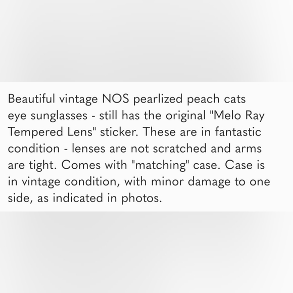 Vintage NOS Holiday 311 Cats Eye Sunglasses (with vintage case!) - Picture 11 of 14